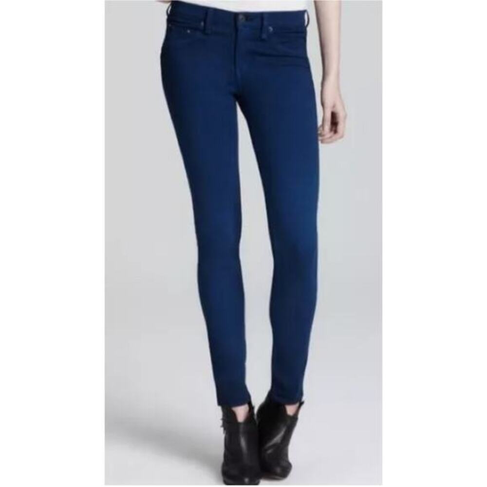 RAG & BONE Federal Blue Skinny Jegging Jeans Sz 29 W15030026 Actual 30x29.5 USA
